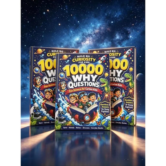 Kids 10000 Why Questions Science Book Educational Q&A Encyclopedia Picture Book for Children Age 6‑12