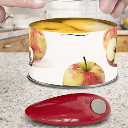 Safe Hands-Free Electric Can Opener Labor-saving Battery-Powered One Touch Jar Opener Universal Automatic Can Opener Chef