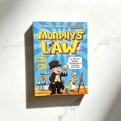 Books Set Raise Children Street-Smart + Murphy's Law Cartoon Kids Life Education Parenting Reading Books