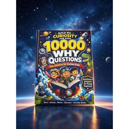 Kids 10000 Why Questions Science Book Educational Q&A Encyclopedia Picture Book for Children Age 6‑12