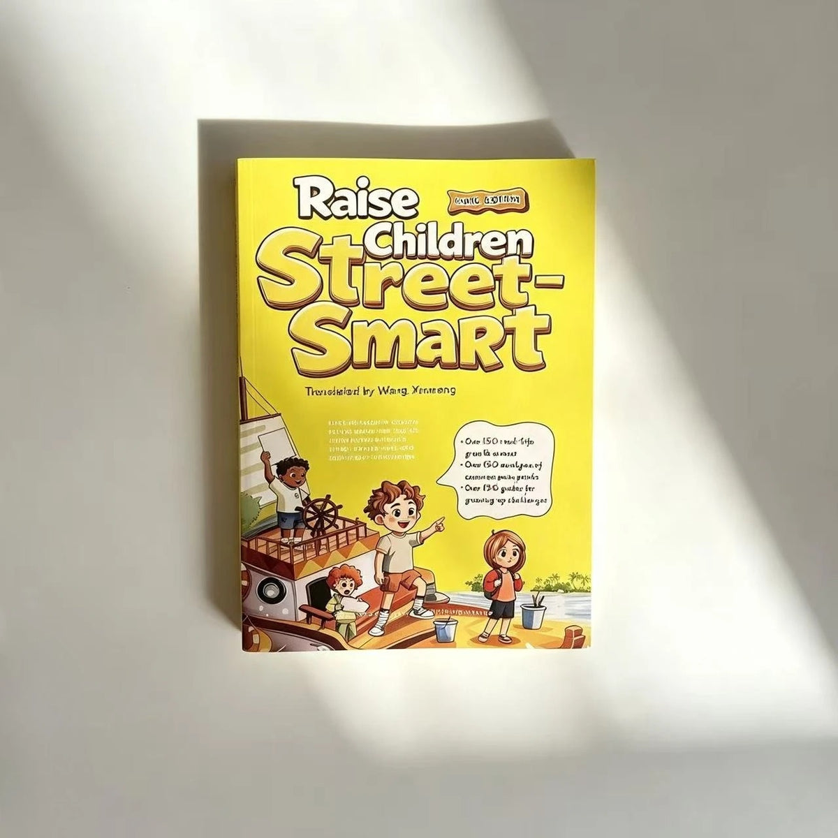 Books Set Raise Children Street-Smart + Murphy's Law Cartoon Kids Life Education Parenting Reading Books
